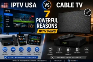 IPTV vs Cable TV Cable TV FALCON TV