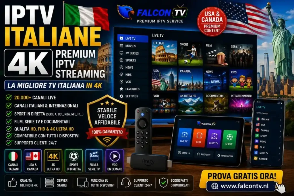 iptv italiane 4k